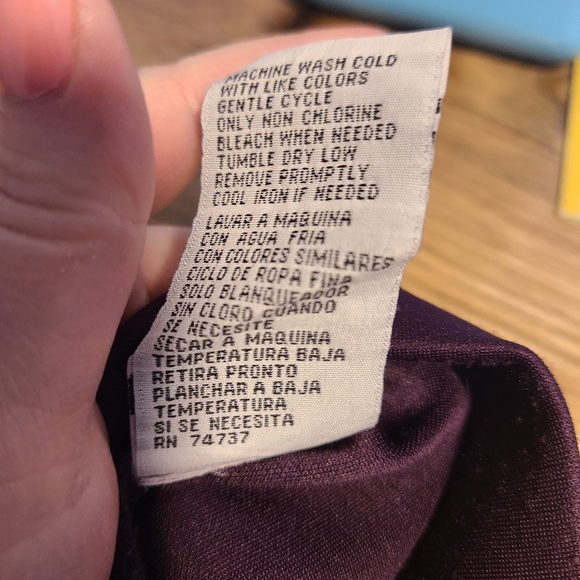 14 Shelby & Palmer Purple Plum Dress - Picture 4 of 7